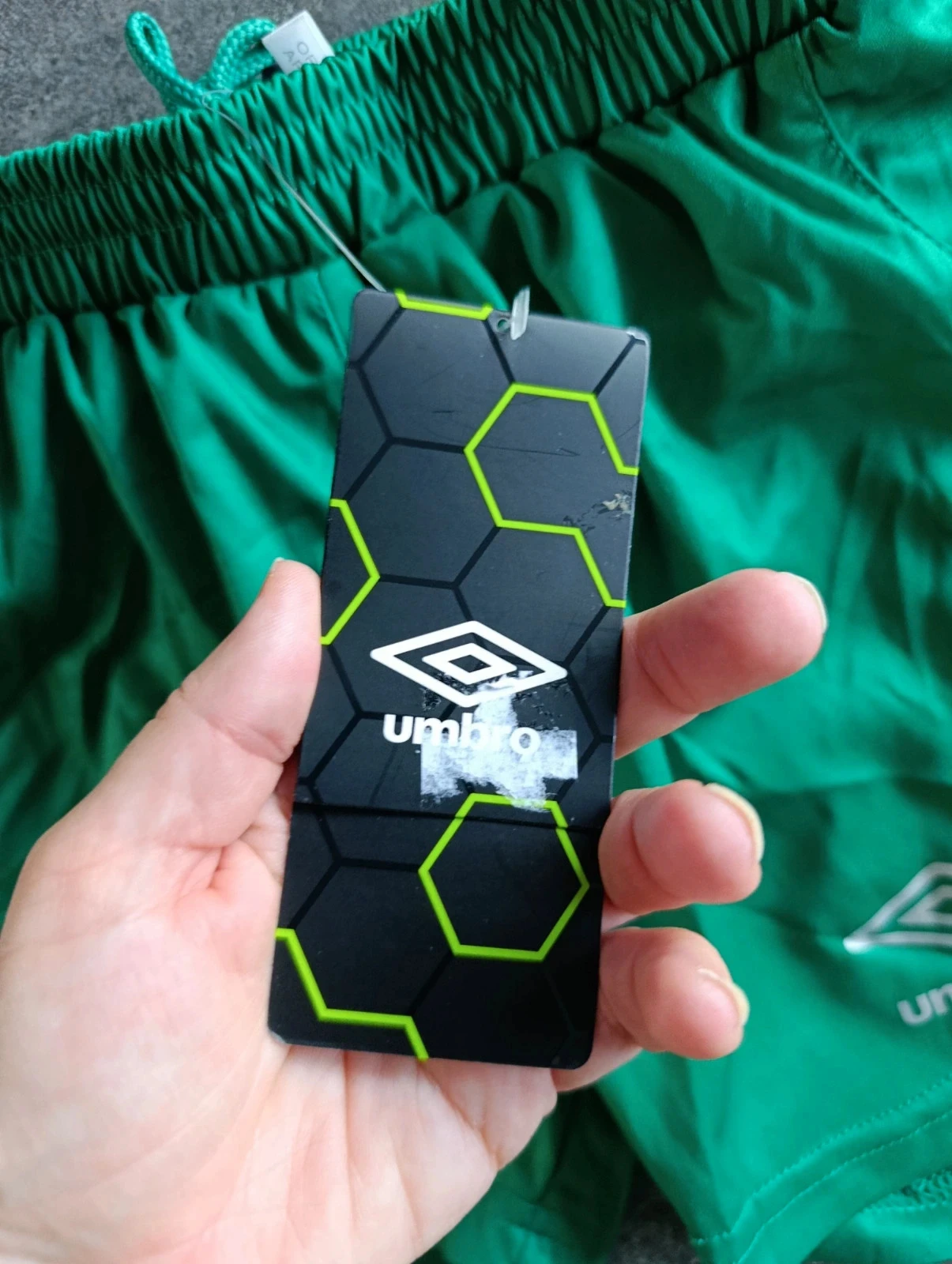 Umbro kids' 5-6 years (116) green QuickDry athletic shorts – New with tag – photo 6